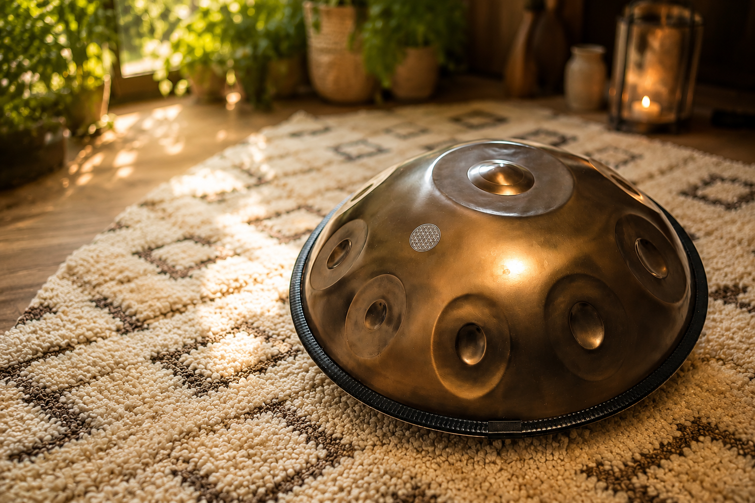 Handpan spielen